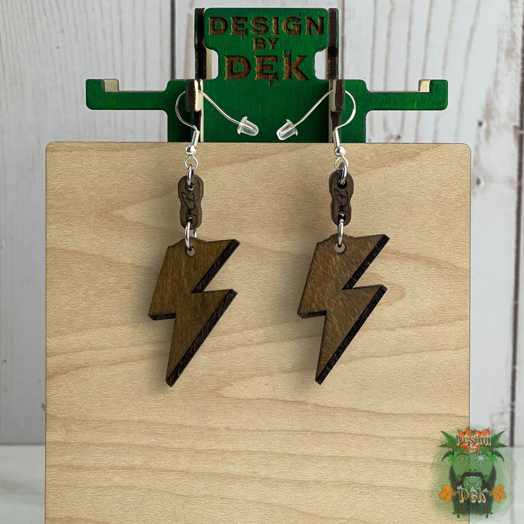 Wooden Dangle Earrings - Birch (Various Styles)