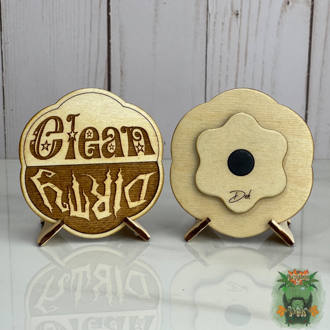 Dishwasher Magnet - Clean/Dirty Indicator