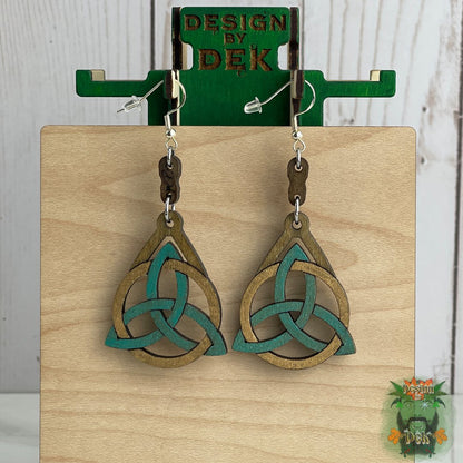 Wooden Dangle Earrings - Birch (Various Styles)