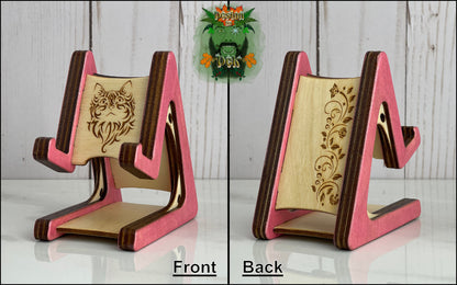 Desktop Phone Stand - Birch