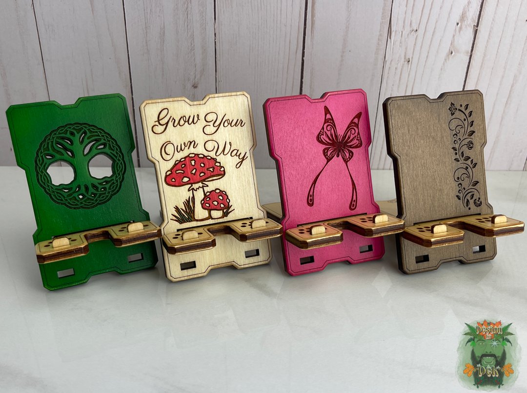 Travel Phone Stand - Birch (Heavy-Duty)