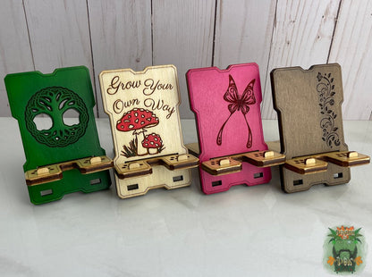 Travel Phone Stand - Birch (Heavy-Duty)