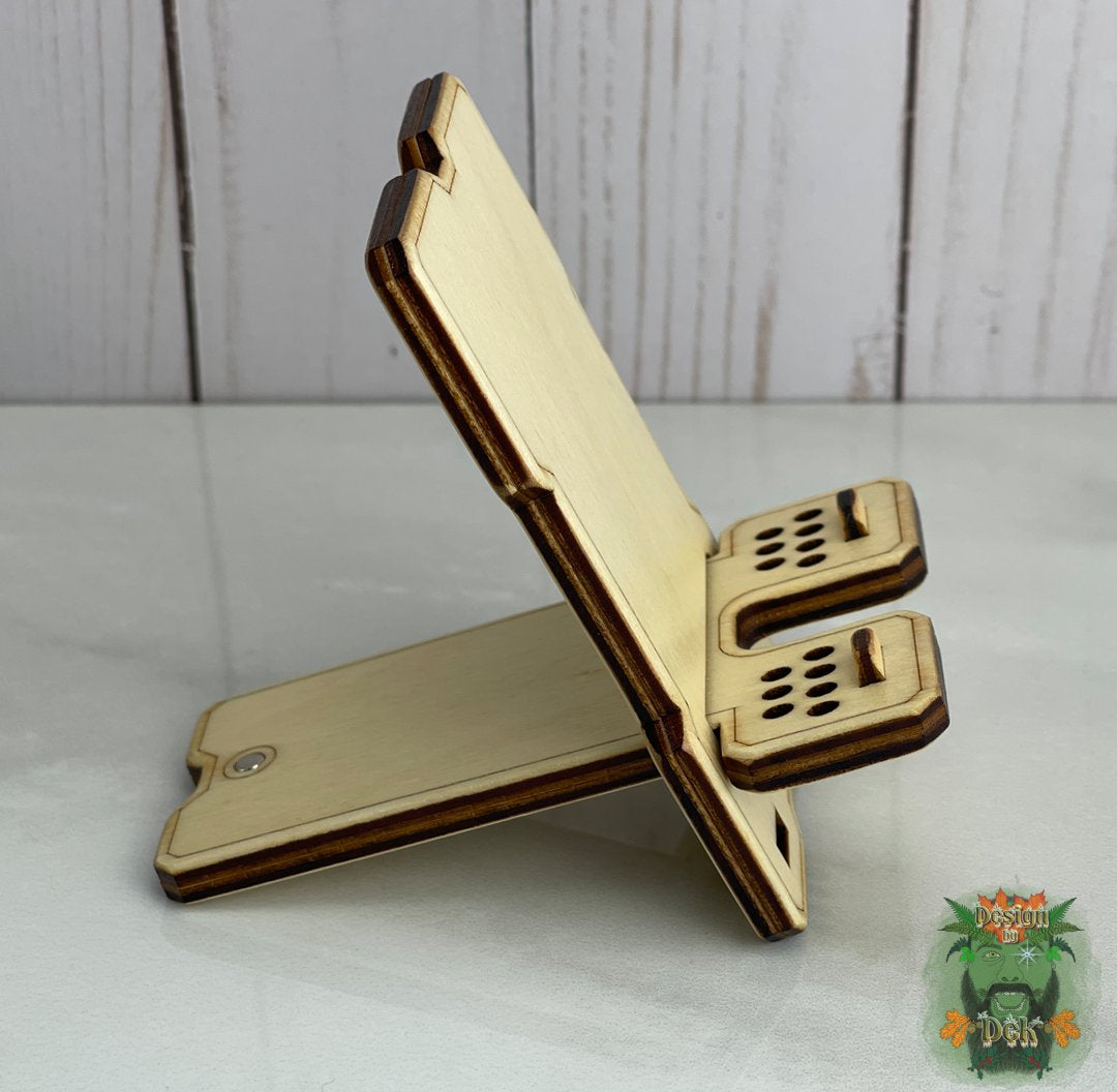 Travel Phone Stand - Birch (Heavy-Duty)