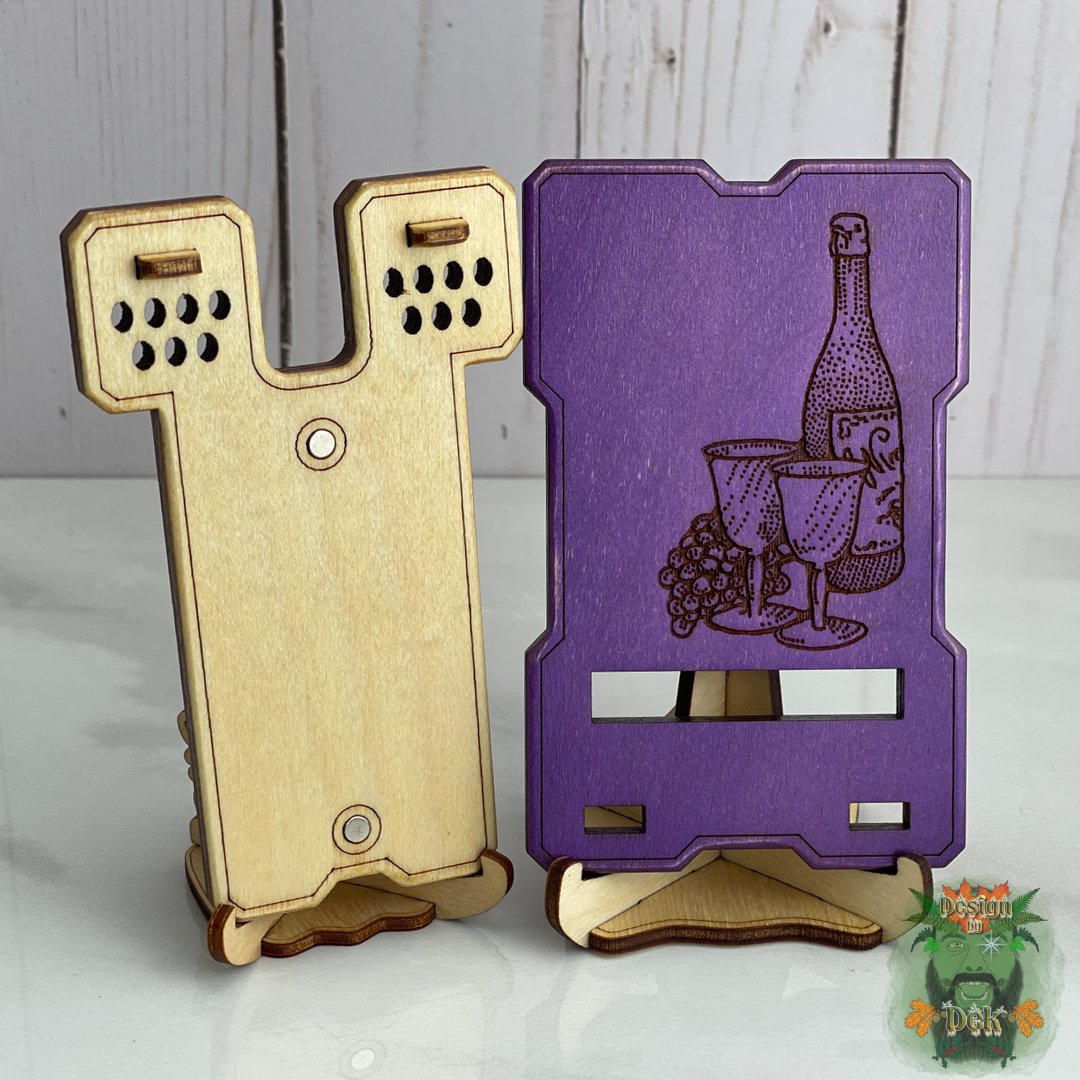 Travel Phone Stand - Birch (Heavy-Duty)