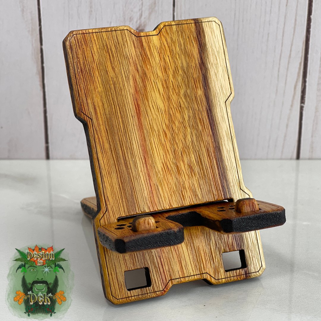 Travel Phone Stand - Premium Hardwood