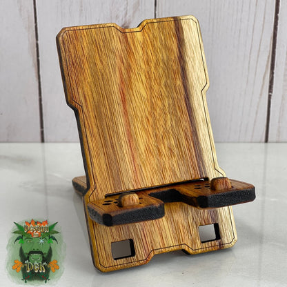Travel Phone Stand - Premium Hardwood