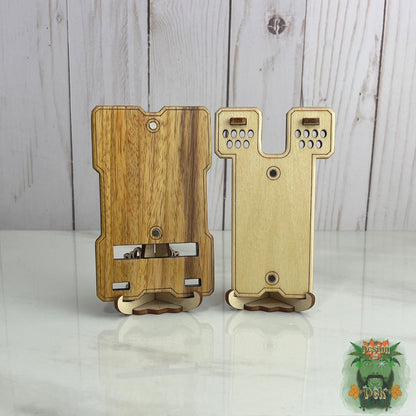 Travel Phone Stand - Premium Hardwood