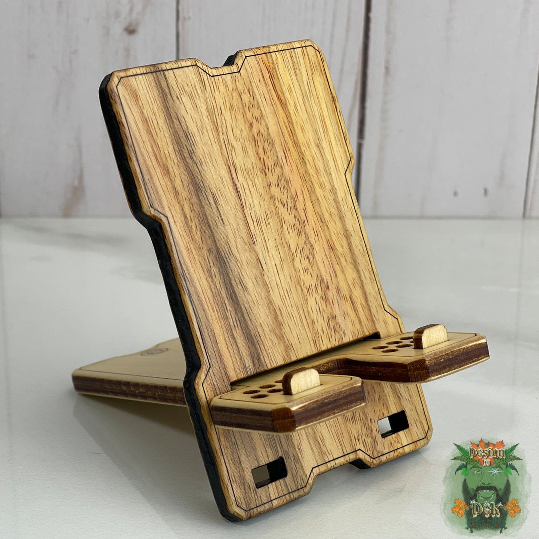 Travel Phone Stand - Premium Hardwood