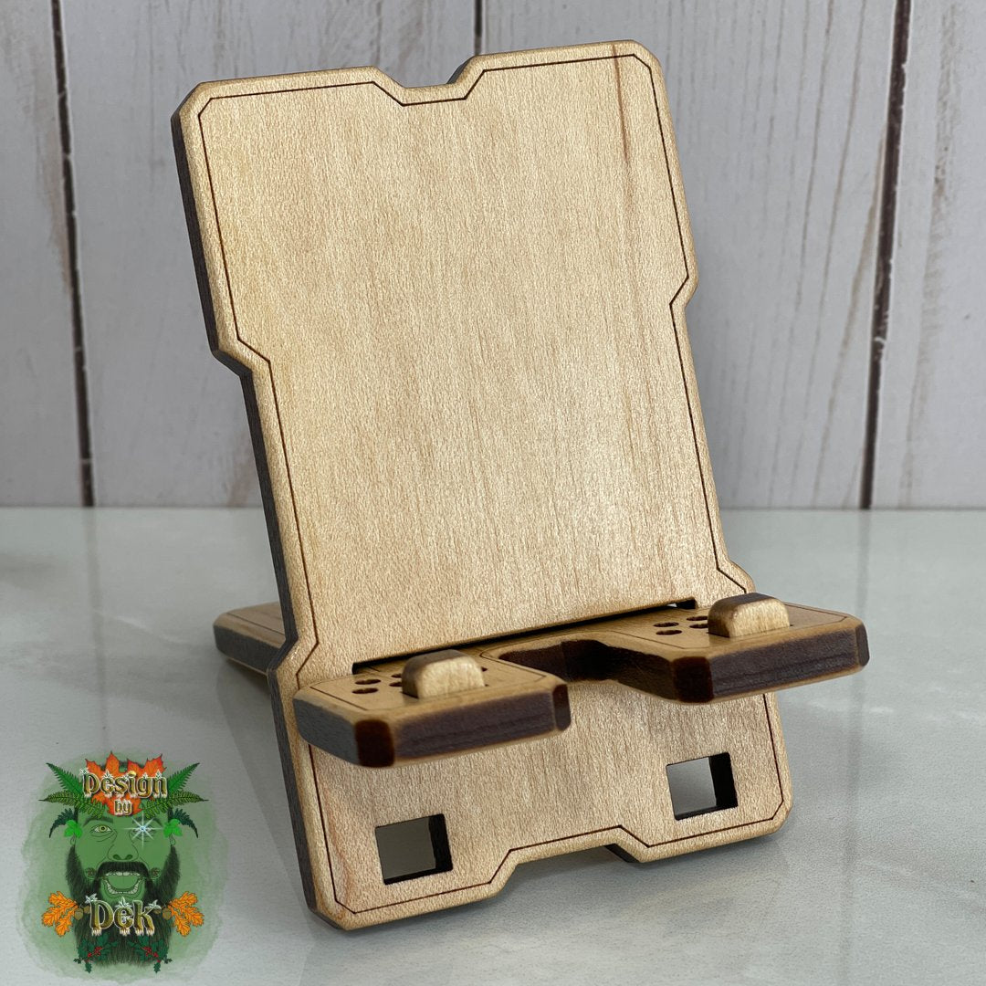 Travel Phone Stand - Premium Hardwood