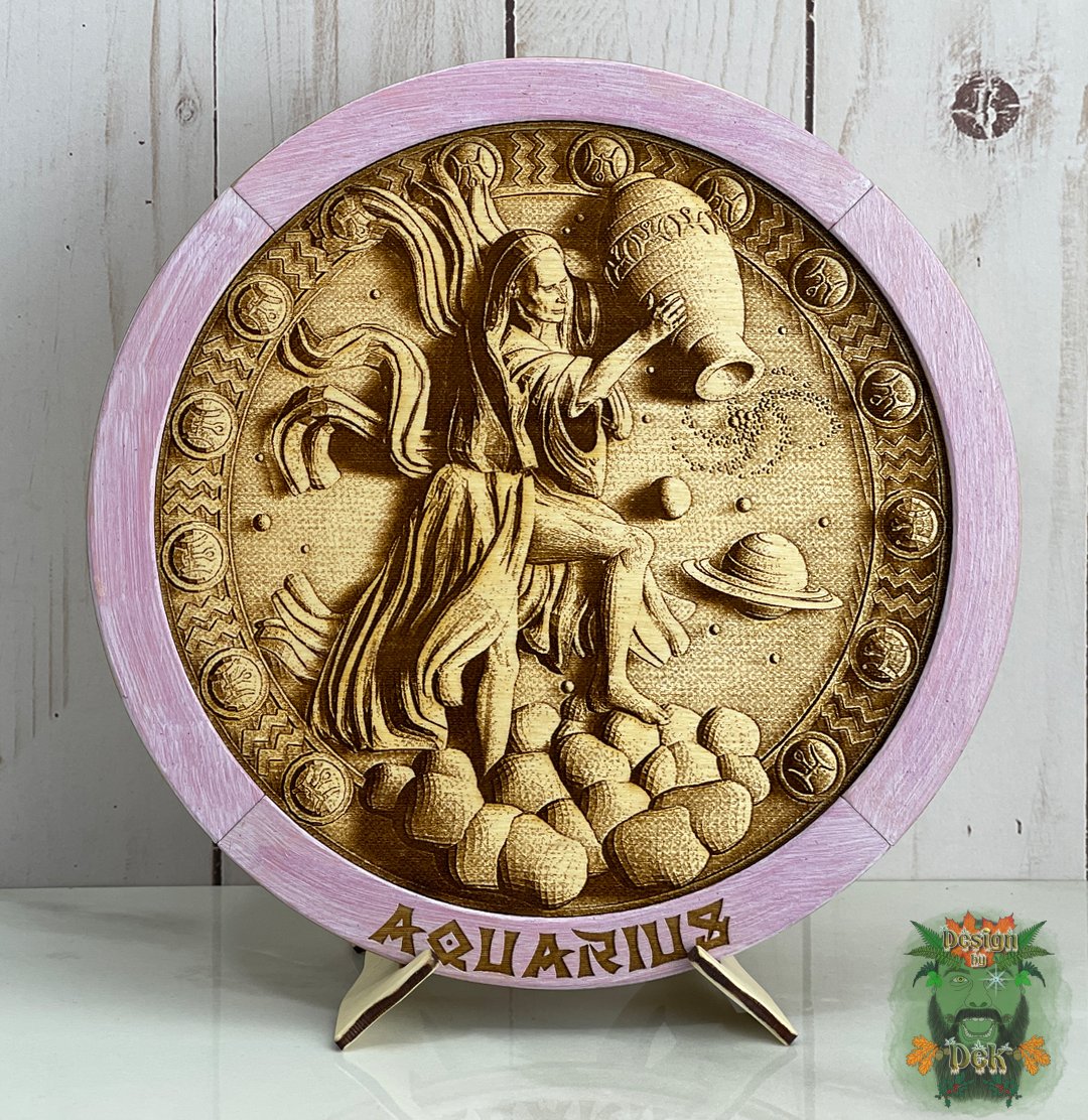 Framed Zodiac Rounds - Wall Art