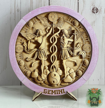 Framed Zodiac Rounds - Wall Art
