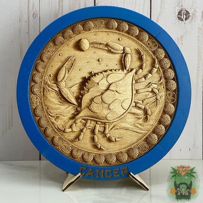 Framed Zodiac Rounds - Wall Art