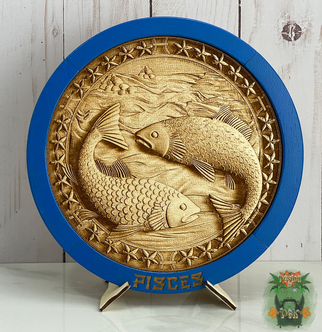 Framed Zodiac Rounds - Wall Art