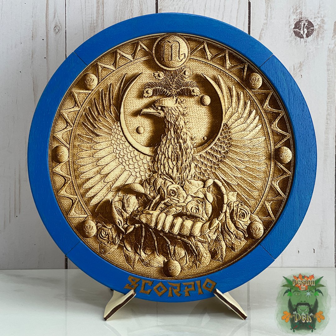 Framed Zodiac Rounds - Wall Art