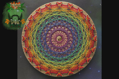 String Art - "Circle of Balance"