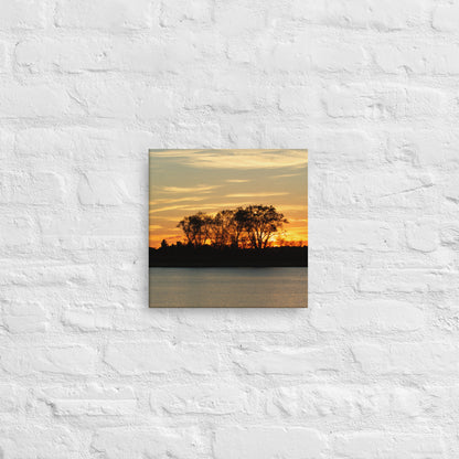 "Sunrise at Guilford's Jacob's Beach" (Canvas Print)