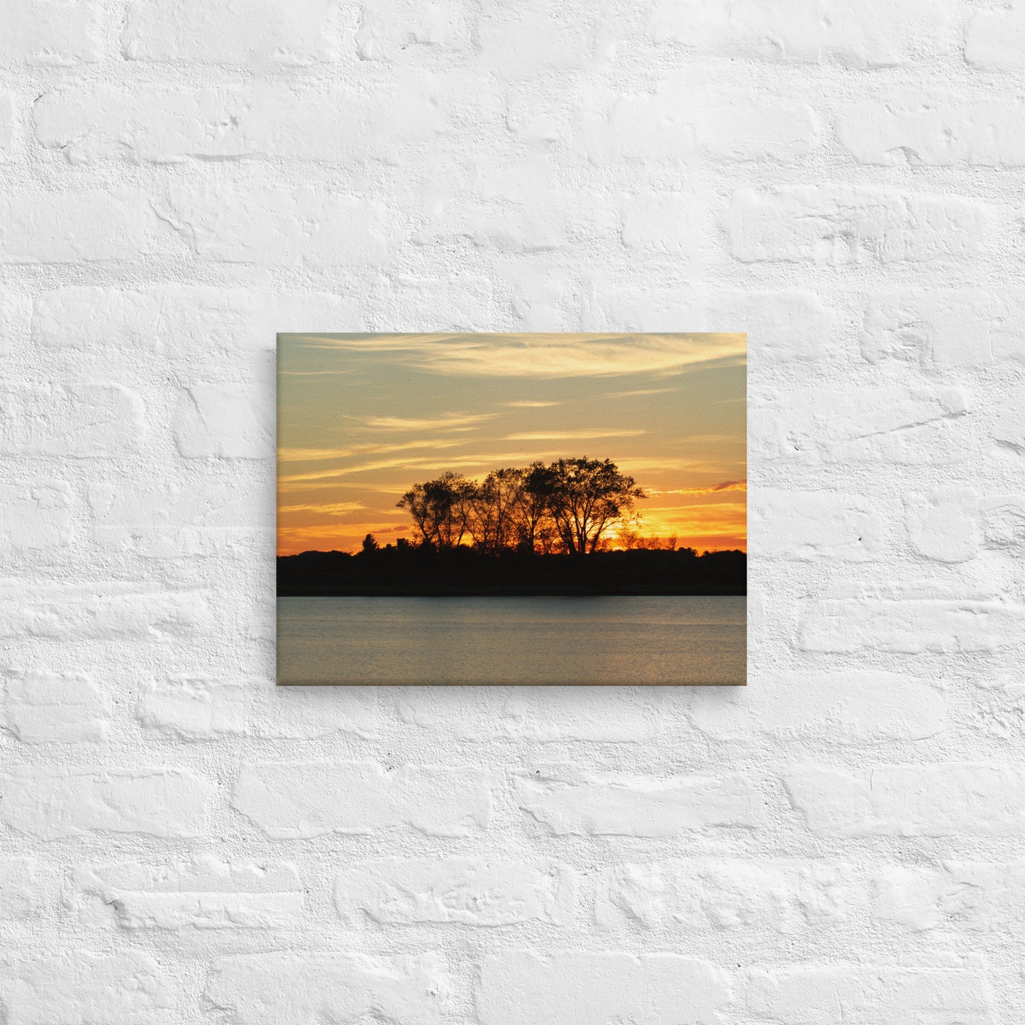 "Sunrise at Guilford's Jacob's Beach" (Canvas Print)