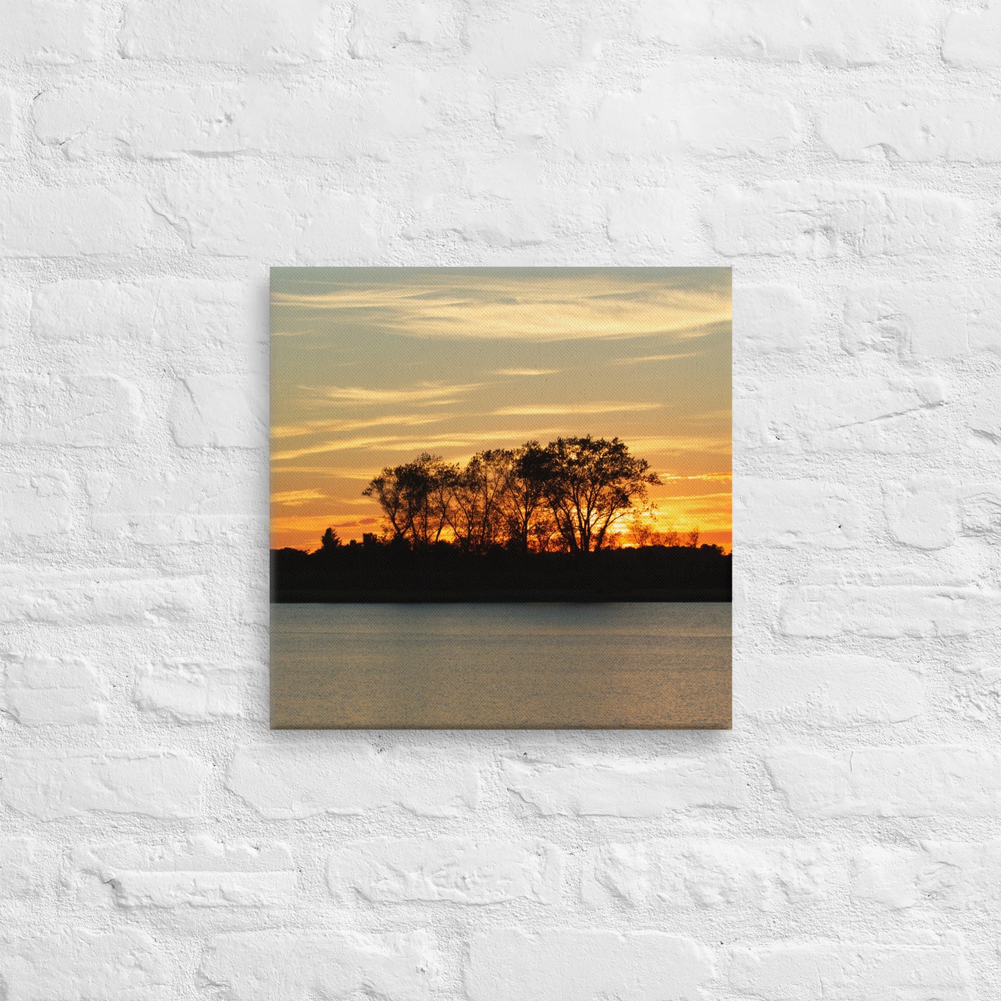 "Sunrise at Guilford's Jacob's Beach" (Canvas Print)