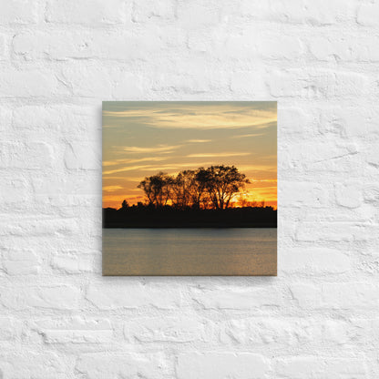 "Sunrise at Guilford's Jacob's Beach" (Canvas Print)