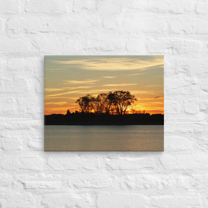 "Sunrise at Guilford's Jacob's Beach" (Canvas Print)