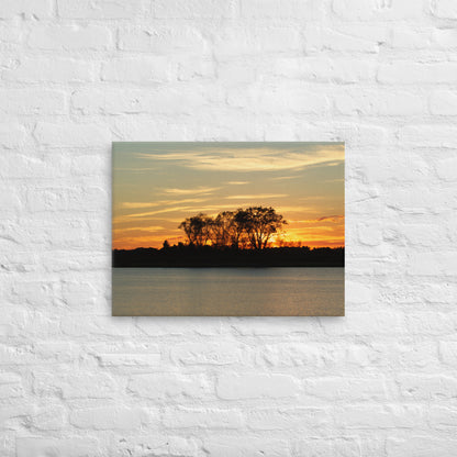 "Sunrise at Guilford's Jacob's Beach" (Canvas Print)