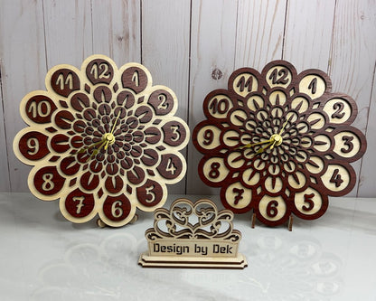 Wall Clocks - Suntime & Flower-burst