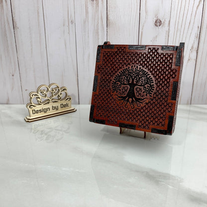 Dragonscale Dice Box - Premium Hardwood