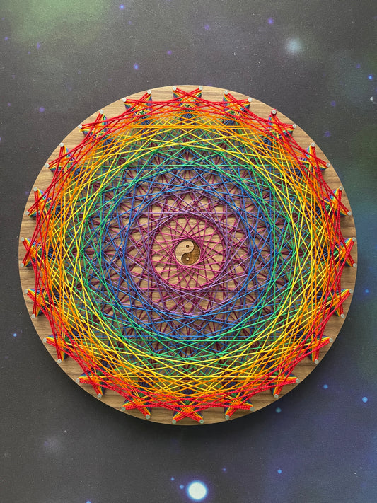 String Art - "Circle of Balance"